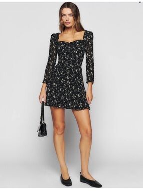reformation remi long-sleeve mini dress Reformation | Dresses | Reformation Long Sleeve Mayra Dress